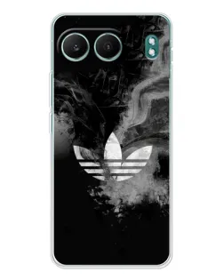 Чехол для OnePlus Nord 4 с картинкой «Абстрактный дым Adidas»