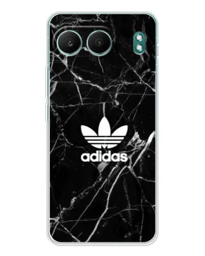 Чехол для OnePlus Nord 4 с картинкой «Белый мрамор Adidas»