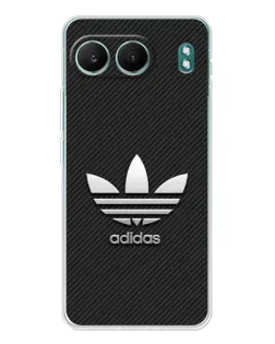 Чехол для OnePlus Nord 4 с картинкой «Adidas Карбоновая текстура»