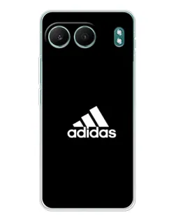 Чехол для OnePlus Nord 4 с картинкой «Черная классика Adidas»