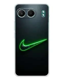 Чехол для OnePlus Nord 4 с картинкой «Неоновый контур Nike» Чехол для OnePlus Nord 4 с картинкой «Неоновый контур Nike»