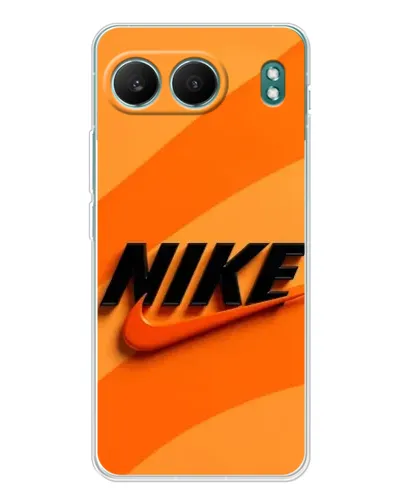 Чехол для OnePlus Nord 4 с картинкой «Оранжевый драйв Nike»