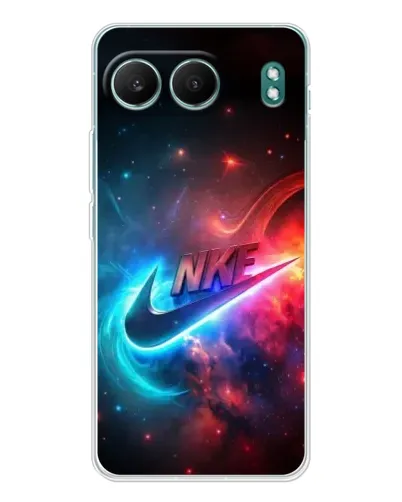 Чехол для OnePlus Nord 4 с картинкой «Огненный логотип Nike»