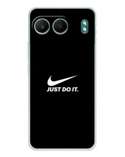 Чехол для OnePlus Nord 4 с картинкой «Минимализм от Nike»