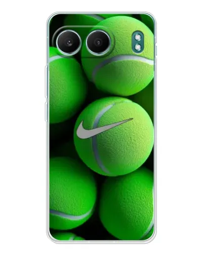 Чехол для OnePlus Nord 4 с картинкой «Теннисные мячи Найк»
