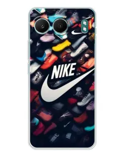 Чехол для OnePlus Nord 4 с картинкой «Коллекция кроссовок Nike»