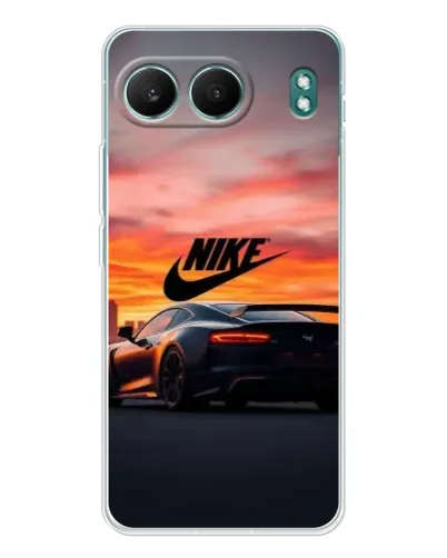 Чехол для OnePlus Nord 4 с картинкой «Nike и суперкар»