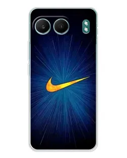 Чехол для OnePlus Nord 4 с картинкой «Синий пульс Nike»
