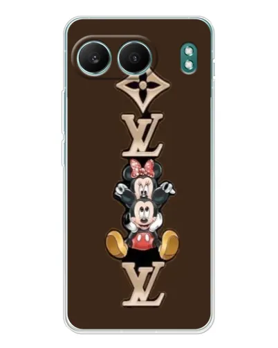 Чехол для OnePlus Nord 4 с картинкой «LV и Микки Маус»