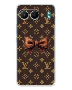Чехол для OnePlus Nord 4 с картинкой «LV с бантом»