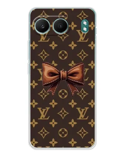 Чехол для OnePlus Nord 4 с картинкой «LV с бантом»