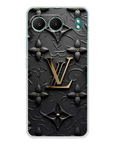 Чехол для OnePlus Nord 4 с картинкой «Кожаная текстура LV»