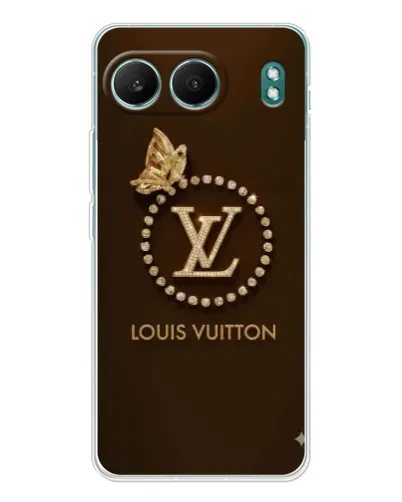 Чехол для OnePlus Nord 4 с картинкой «LV — золотая печать»