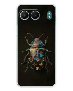 Чехол для OnePlus Nord 4 с картинкой «LV — мраморный принт»