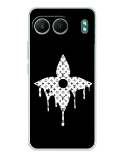 Чехол для OnePlus Nord 4 с картинкой «Цветочная монограмма»