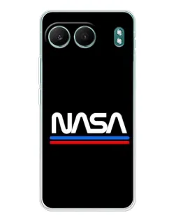 Чехол для OnePlus Nord 4 с картинкой «NASA — классика Red Blue» Чехол для OnePlus Nord 4 с картинкой «NASA — классика Red Blue»