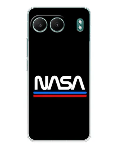 Чехол для OnePlus Nord 4 с картинкой «NASA — классика Red Blue»