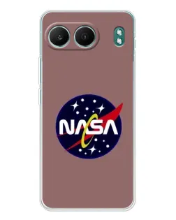Чехол для OnePlus Nord 4 с картинкой «NASA — ретро космос»