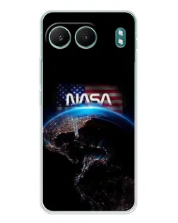 Чехол для OnePlus Nord 4 с картинкой «Земля из космоса NASA»