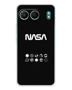 Чехол для OnePlus Nord 4 с картинкой «NASA — технический принт»