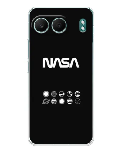 Чехол для OnePlus Nord 4 с картинкой «NASA — технический принт»