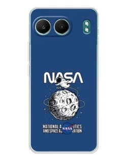 Чехол для OnePlus Nord 4 с картинкой «NASA — лунная миссия»