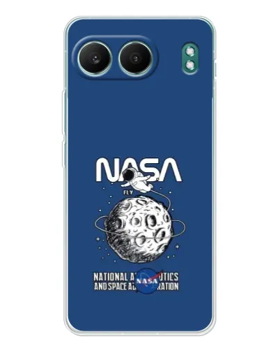 Чехол для OnePlus Nord 4 с картинкой «NASA — лунная миссия»
