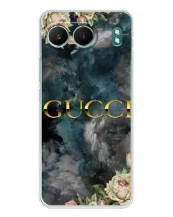 Чохол для OnePlus Nord 4 з картинкою «Абстрактні квіти Gucci» Чохол для OnePlus Nord 4 з картинкою «Абстрактні квіти Gucci»