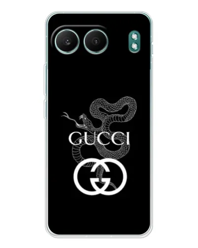 Чехол для OnePlus Nord 4 с картинкой «Gucci — серебряная змея»