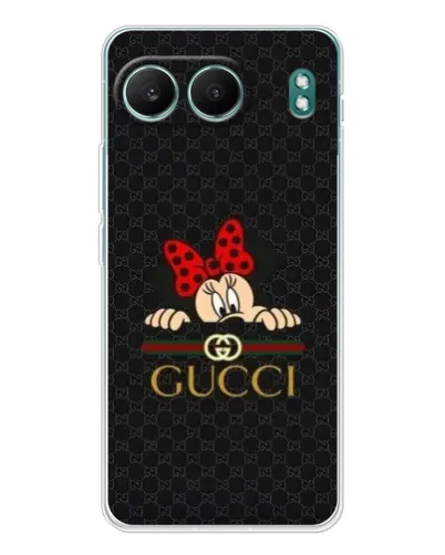 Чехол для OnePlus Nord 4 с картинкой «Минни Маус Gucci — черный»