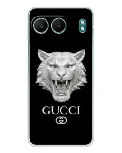 Чохол для OnePlus Nord 4 з картинкою «Gucci — срібний лев» Чохол для OnePlus Nord 4 з картинкою «Gucci — срібний лев»