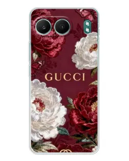 Чохол для OnePlus Nord 4 з картинкою «Gucci — бордові троянди» Чохол для OnePlus Nord 4 з картинкою «Gucci — бордові троянди»