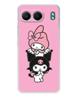 Чохол для OnePlus Nord 4 з картинкою «My Melody та Kuromi» Чохол для OnePlus Nord 4 з картинкою «My Melody та Kuromi»