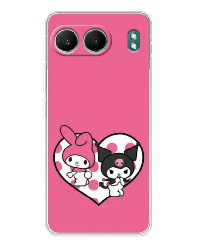Чехол для OnePlus Nord 4 с картинкой «Kuromi и My Melody»