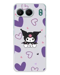 Чохол для OnePlus Nord 4 з картинкою «Kuromi та лавандові серця» Чохол для OnePlus Nord 4 з картинкою «Kuromi та лавандові серця»