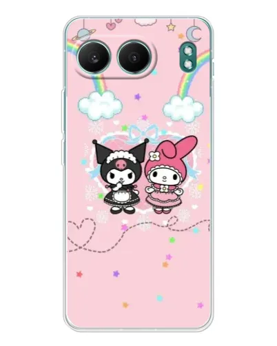 Чехол для OnePlus Nord 4 с картинкой «My Melody и Kuromi»