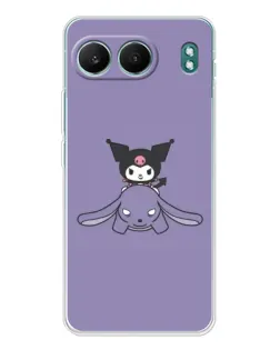 Чохол для OnePlus Nord 4 з картинкою «Kuromi на ліловому фоні» Чохол для OnePlus Nord 4 з картинкою «Kuromi на ліловому фоні»