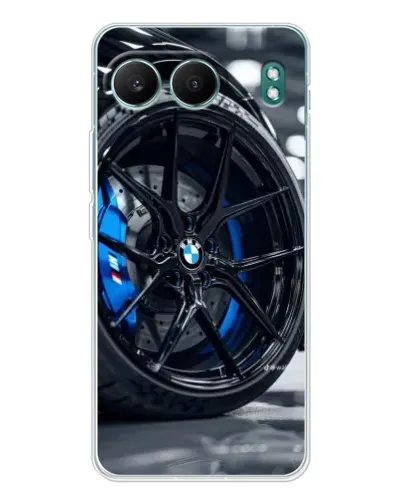 Чехол для OnePlus Nord 4 с картинкой «Колесо BMW вблизи»
