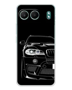 Чехол для OnePlus Nord 4 с картинкой «Темный силуэт BMW»