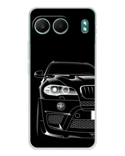 Чехол для OnePlus Nord 4 с картинкой «Темный силуэт BMW»