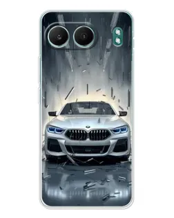 Чехол для OnePlus Nord 4 с картинкой «BMW в свете фар»