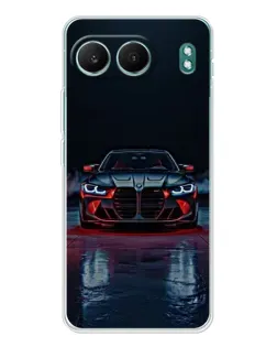 Чехол для OnePlus Nord 4 с картинкой «BMW на мокрой дороге»