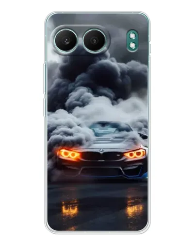Чехол для OnePlus Nord 4 с картинкой «BMW в дыму»
