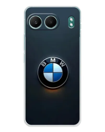 Чехол для OnePlus Nord 4 с картинкой «Логотип BMW — минимализм»