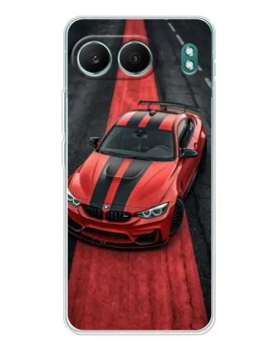 Чехол для OnePlus Nord 4 с картинкой «BMW на красной дорожке»