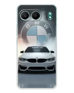 Чехол для OnePlus Nord 4 с картинкой «BMW в белом дыму» Чехол для OnePlus Nord 4 с картинкой «BMW в белом дыму»