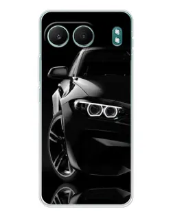 Чехол для OnePlus Nord 4 с картинкой «Черная BMW — профиль» Чехол для OnePlus Nord 4 с картинкой «Черная BMW — профиль»