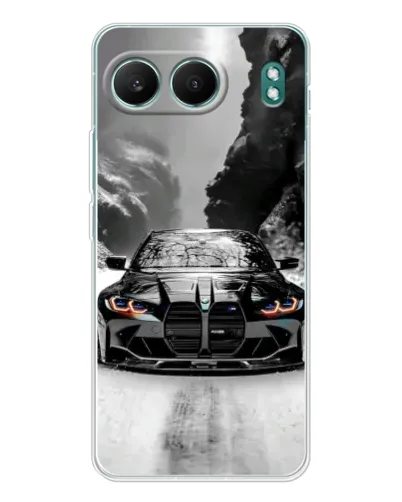 Чехол для OnePlus Nord 4 с картинкой «BMW — акварельный дрифт» Чехол для OnePlus Nord 4 с картинкой «BMW — акварельный дрифт»