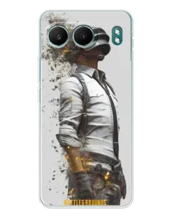 Чехол для OnePlus Nord 4 с картинкой «PUBG — боец в пыли»