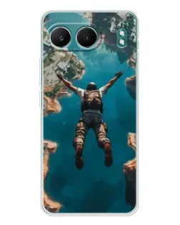 Чехол для OnePlus Nord 4 с картинкой «PUBG — свободное падение»